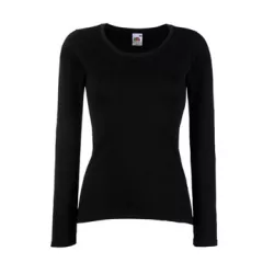 Camiseta Valueweight de Mujer M/Larga Fruit of the Loom
