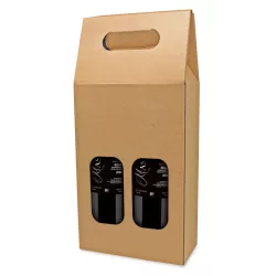 Caja Cartón 2 Ventanas