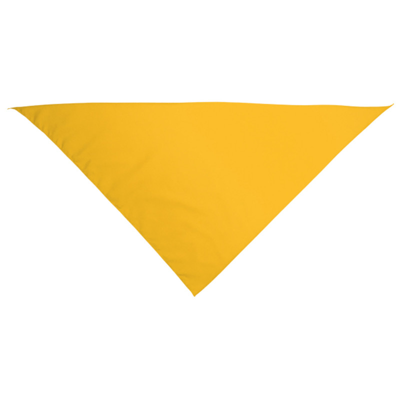 Pañuelo Triangular Adulto Amarillo
