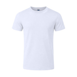 Camiseta Niño Blanca 100% Algodón Ring Spun, Single Jersey 150 g/ m2