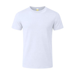 Camiseta Niño Blanca 100% Algodón Ring Spun, Single Jersey 150 g/ m2