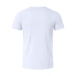Camiseta Niño Blanca 100% Algodón Ring Spun, Single Jersey 150 g/ m2