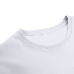 Camiseta Niño Blanca 100% Algodón Ring Spun, Single Jersey 150 g/ m2