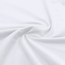Camiseta Niño Blanca 100% Algodón Ring Spun, Single Jersey 150 g/ m2