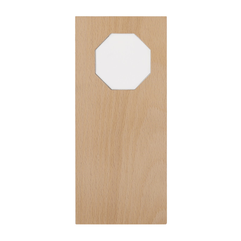 Placa Cristal/ Madera