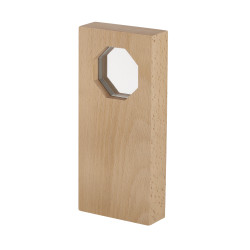 Placa Cristal/ Madera