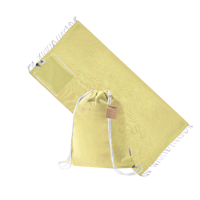 Mochila Pareo 100% Algodón Reciclado 170 g/ m2