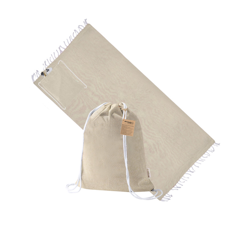 Mochila Pareo 100% Algodón Reciclado 170 g/ m2