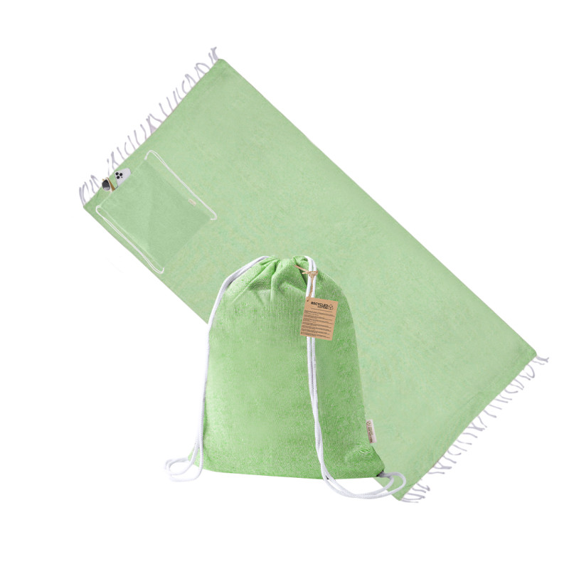 Mochila Pareo 100% Algodón Reciclado 170 g/ m2