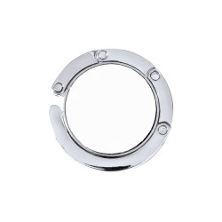 Cuelgabolsos Plegable Metal/ Polipiel