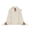 Bolsa cuerdas algodón reciclado 220 gr/m²