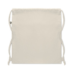 Bolsa cuerdas algodón reciclado 220 gr/m²