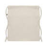 Bolsa cuerdas algodón reciclado 220 gr/m²
