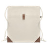 Bolsa cuerdas algodón reciclado 220 gr/m²