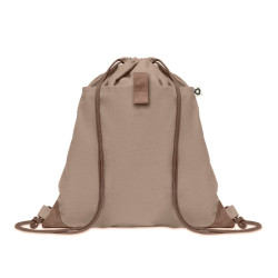 Bolsa cuerdas algodón reciclado 220 gr/m²