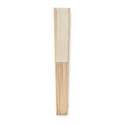 Abanico de bambú
