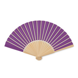 Abanico de bambú