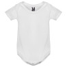 Body ROLY manga corta bebé blanco