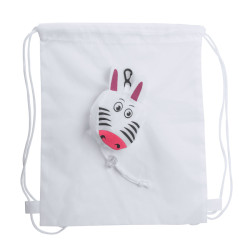 Mochila Plegable infantil en poliéster con diseños de animales