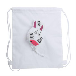 Mochila Plegable infantil en poliéster con diseños de animales
