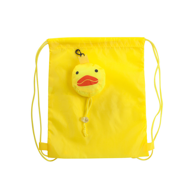 Mochila Plegable infantil en poliéster con diseños de animales