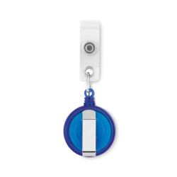 Insignia con clip transparente