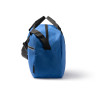 Bolso de deporte en 300D RPET con asas reforzadas y cinta para hombro.