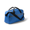 Bolso de deporte en 300D RPET con asas reforzadas y cinta para hombro.