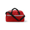 Bolso de deporte en 300D RPET con asas reforzadas y cinta para hombro.