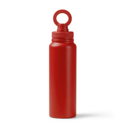 Bidón térmico acero inox. y soporte para móvil