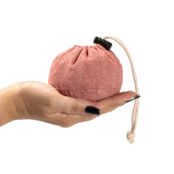 Bolsa plegable de algodón