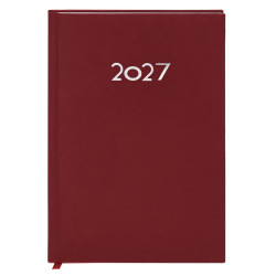 Agenda PU, A5, cubierta acolchada, página/día.