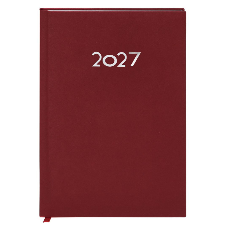 Agenda PU, A5, cubierta acolchada, página/día.