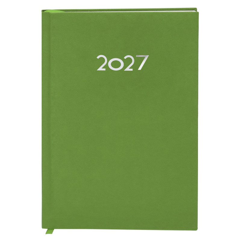 Agenda PU, A5, cubierta acolchada, página/día.