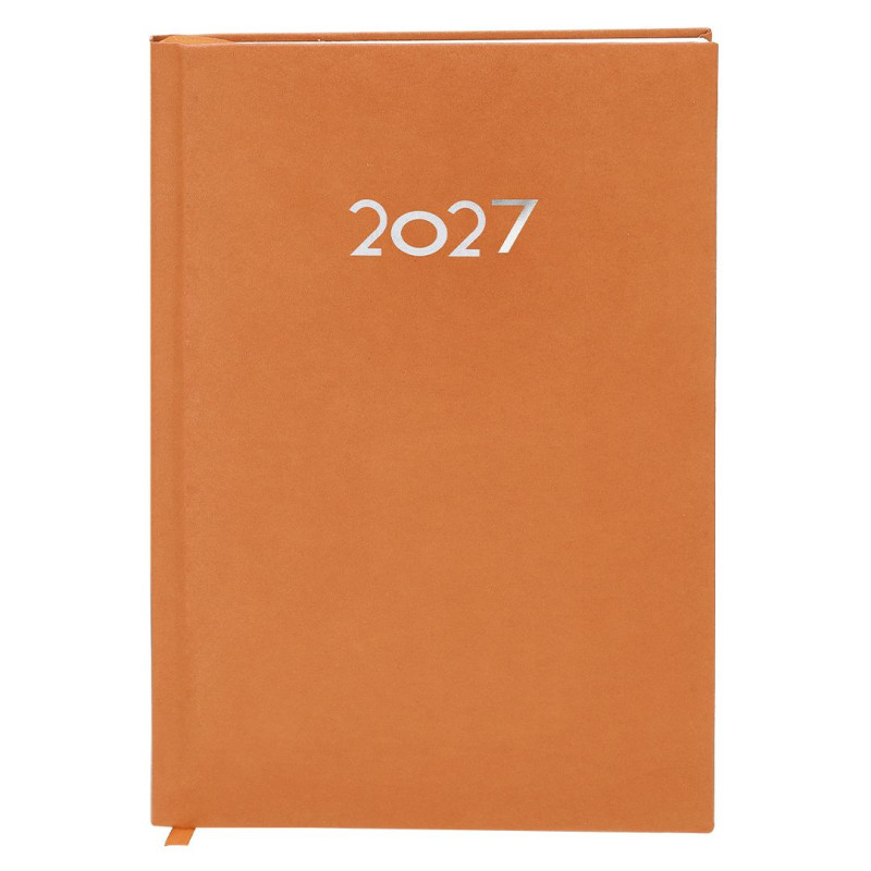 Agenda PU, A5, cubierta acolchada, página/día.