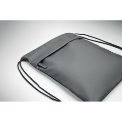Bolsa con cordón de RPET 600D