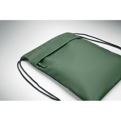 Bolsa con cordón de RPET 600D