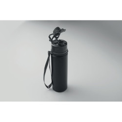 Botella de silicona plegable