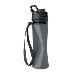 Botella de silicona plegable