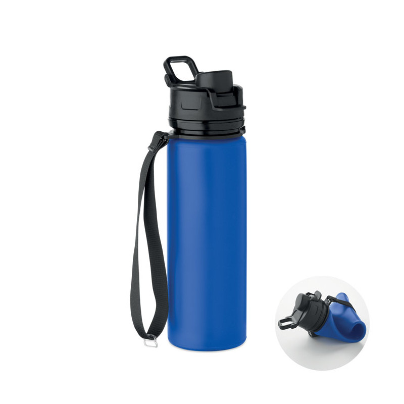 Botella de silicona plegable