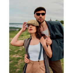 Gorra plana Newsboy 335 gr/m²