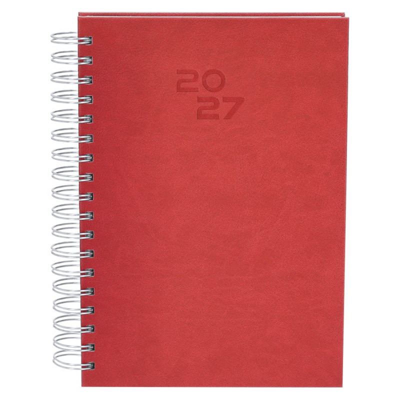 Agenda PU, de anillas, A5, página/día.