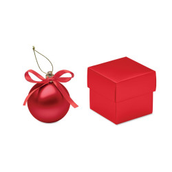 Bola de Navidad en caja