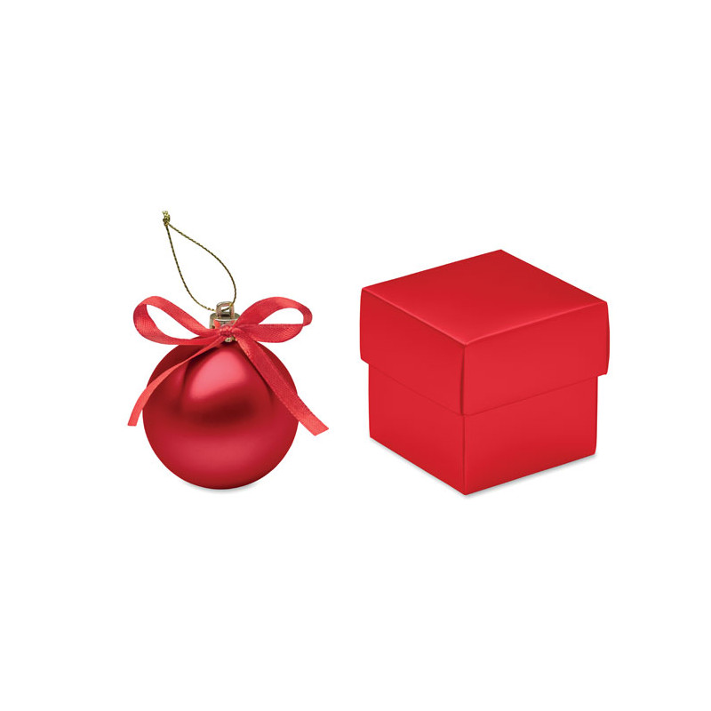 Bola de Navidad en caja