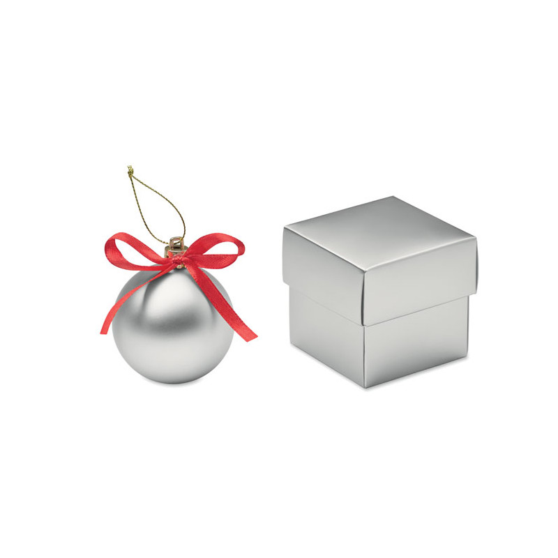 Bola de Navidad en caja