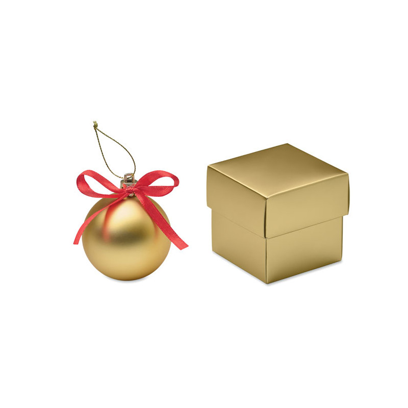 Bola de Navidad en caja