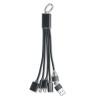 Llavero cable de carga 3 en 1