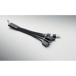 Llavero cable de carga 3 en 1