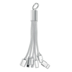 Llavero cable de carga 3 en 1