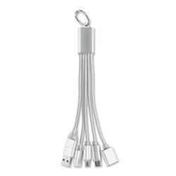 Llavero cable de carga 3 en 1